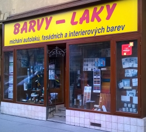 prodejna barvy laky brno královo pole